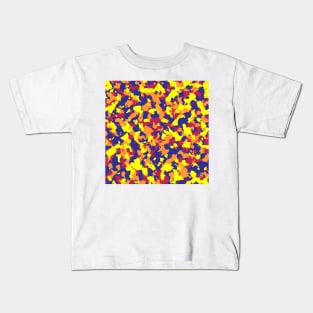 Colourful Camouflage Kids T-Shirt